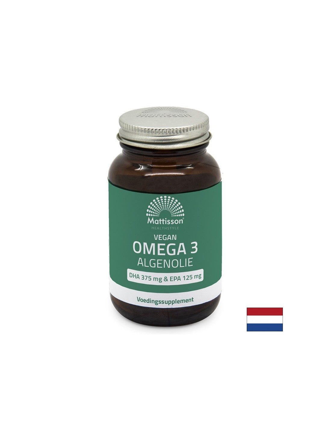 Fonction cognitive et cardiaque - oméga-3 végétalien à partir d'algues, 1080 mg x 60 capsules