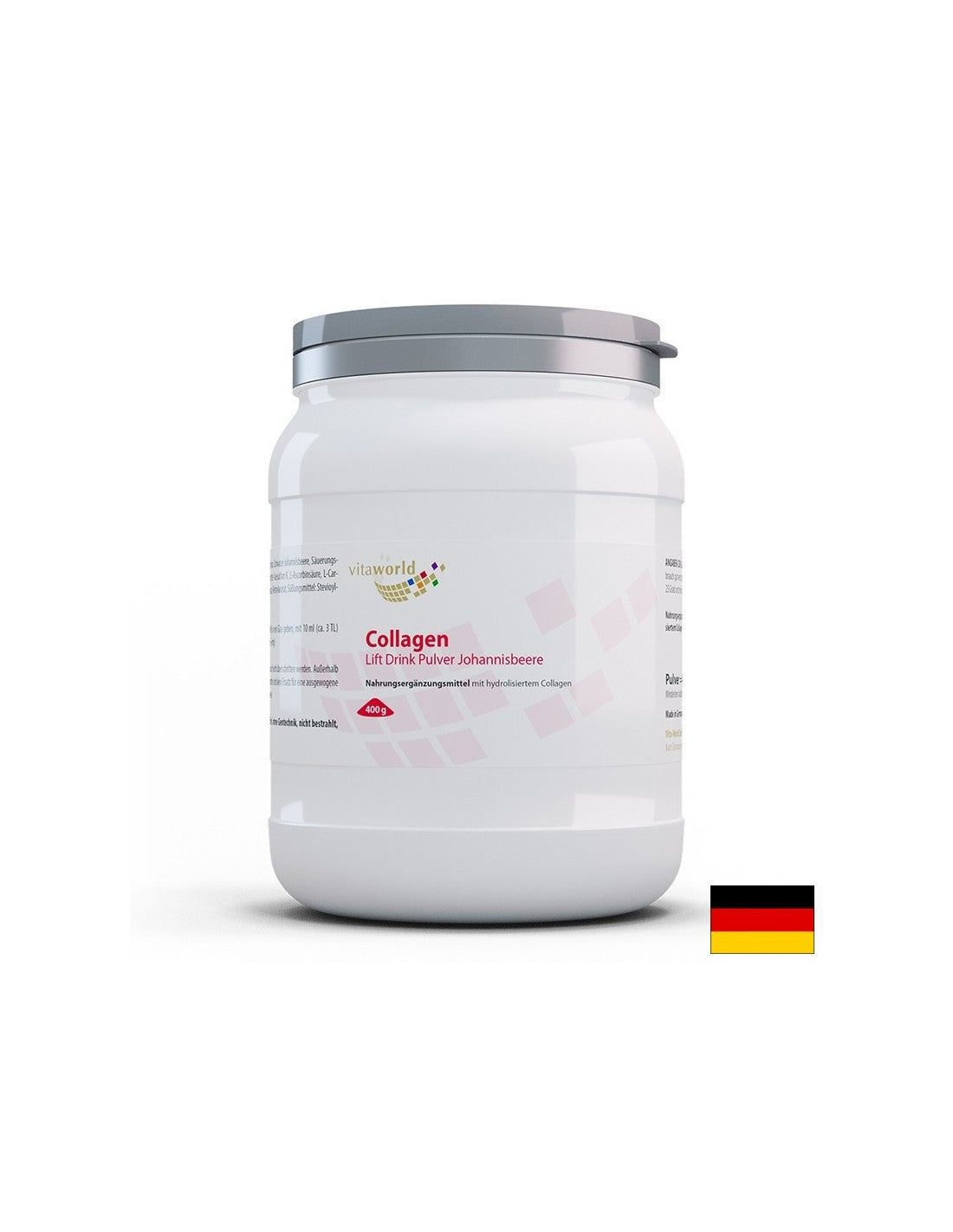 Collagène avec de la L-carnosine et des vitamines - articulations saines et une belle peau, 400 g de poudre