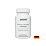 Contrôle de la glycémie - complexe de chrome (chrome + lécithine), 120 capsules