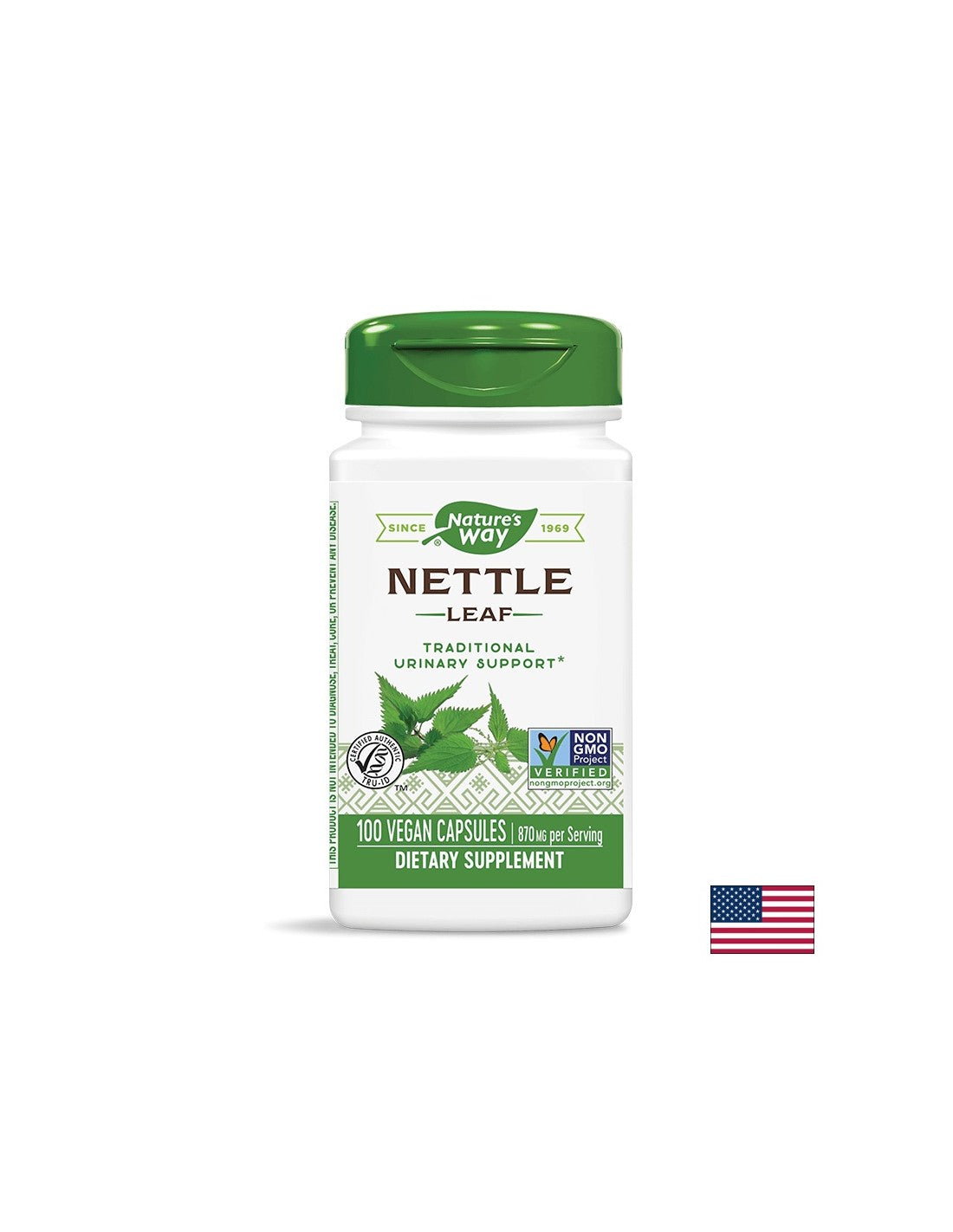 Feuille d'ortie 435 mg - 100 capsules