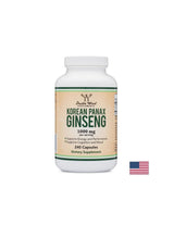 Panax ginseng coréen - Ginseng coréen, 240 capsules <tc>Double Wood</tc>