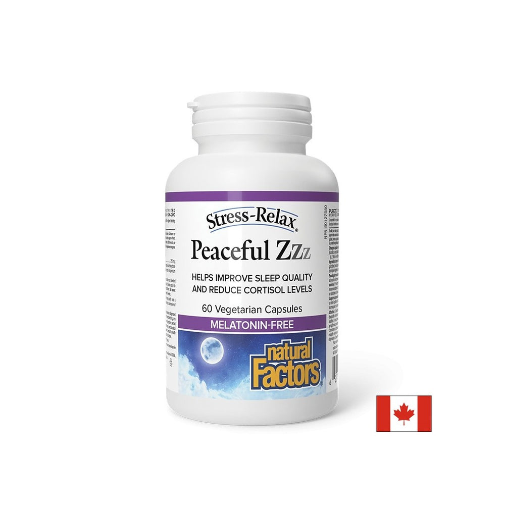 Équilibre du cortisol et stress de sommeil reposant-relax® - sommeil reposant et équilibre hormonal, 60 capsules