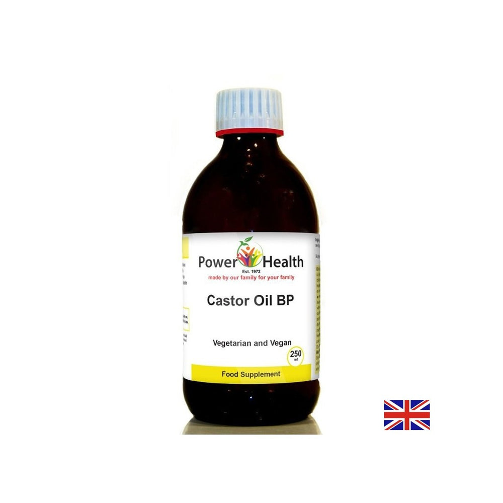 Cheveux et peau - Huile de ricin pressée à froid, 250 ml