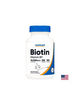 Cheveux, peau et ongles - biotine, 10000 µg x 150 capsules softgel