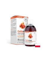 Cheveux, peau et ongles - Collagène Forte HM ™ (avec acide hyaluronique, vitamine C et silicium), 500 ml