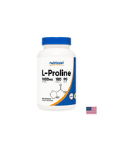 Os et articulations - L-Proline, 500 mg/180 gélules, 90 doses <tc>Nutricost</tc>