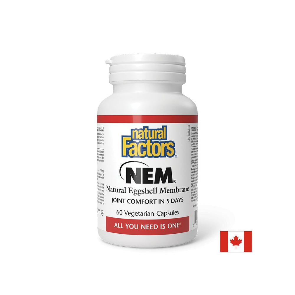 Os et articulations - membrane d'oeuf naturelle NEM, 500 mg x 60 V capsules