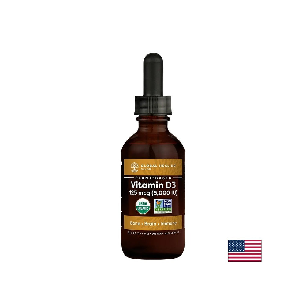 Os et dents - vitamine D3, 125 µg 5000 UI x 59,2 ml de gouttes