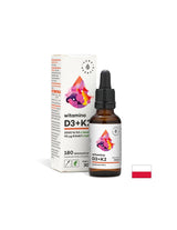 Os et Dents - Vitamine D3 + K2, gouttes de 30 ml <tc>Aura Herbals</tc>