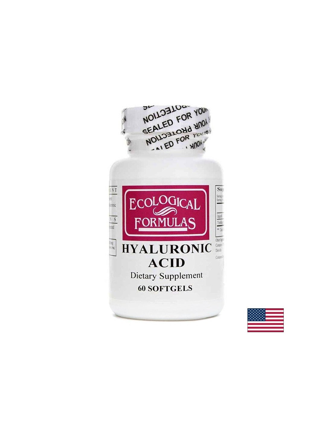 Belle peau et articulations saines - acide hyaluronique, 60 capsules de gégel