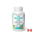 Belle peau - articulations saines - Hyaluronic Acid Hyappeal® (végétalien), 120 mg x 60 V capsules