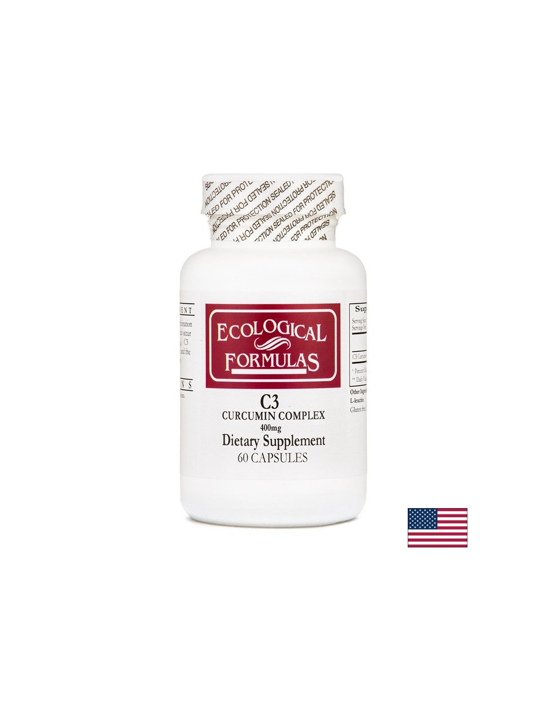 Complexe de curcumine, 400 mg x 60 capsules