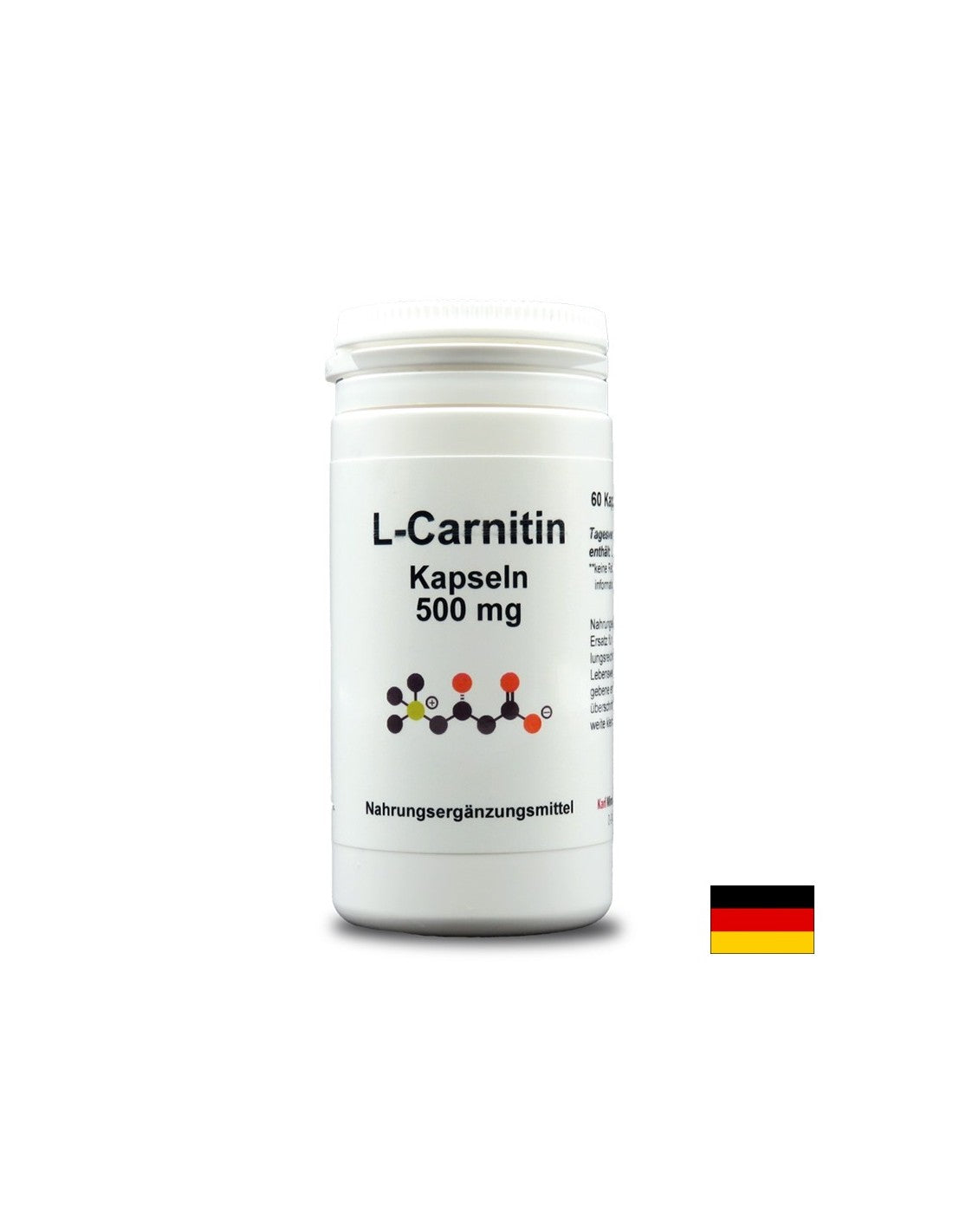 L-carnitine, 500 mg x 60 capsules