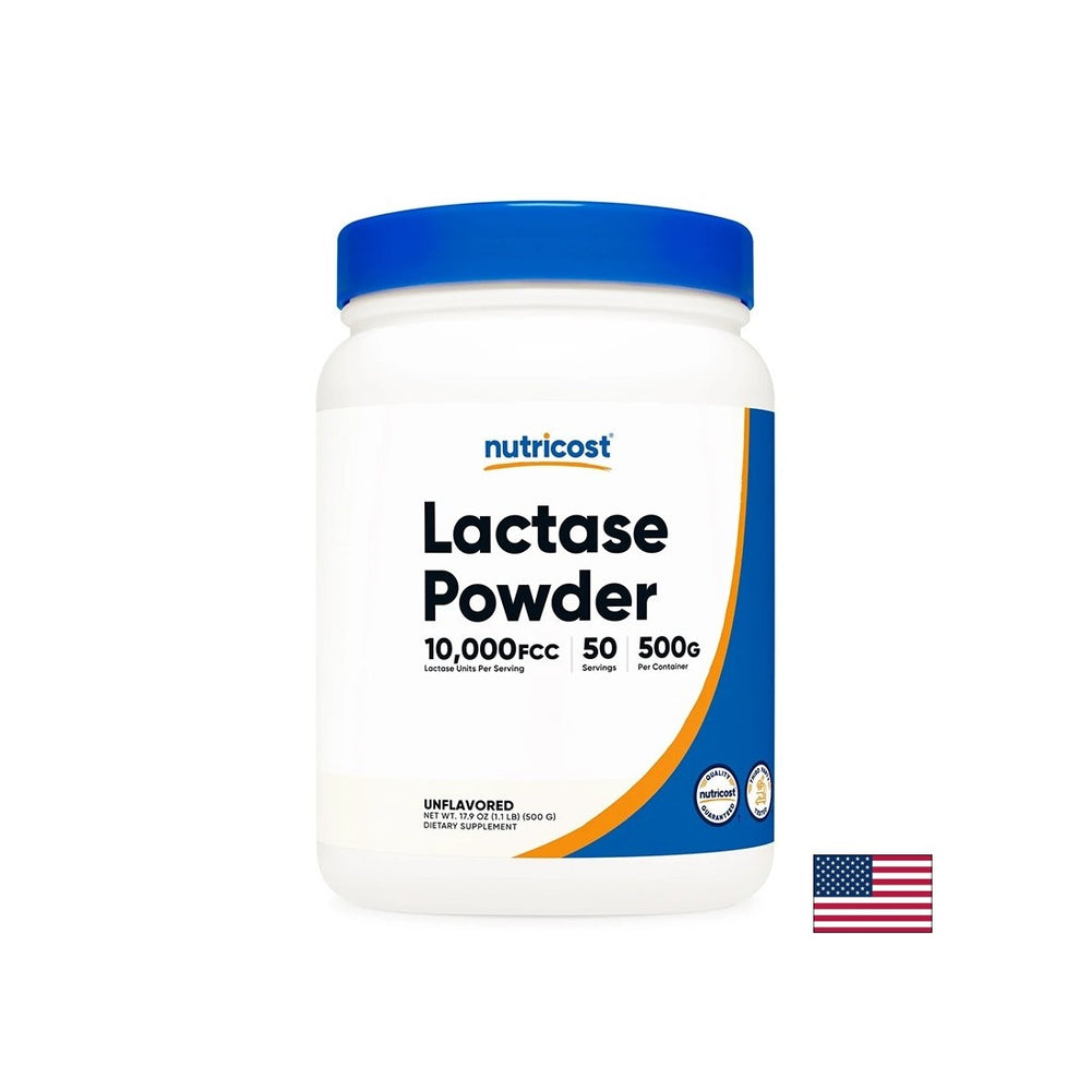 Lactase - prend en charge la digestion au lactose, 500 g de poudre