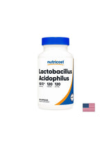 Lactobacillus acidophilus 10 milliards probiotiques actifs - équilibre intestinal et protection probiotique, 120 capsules