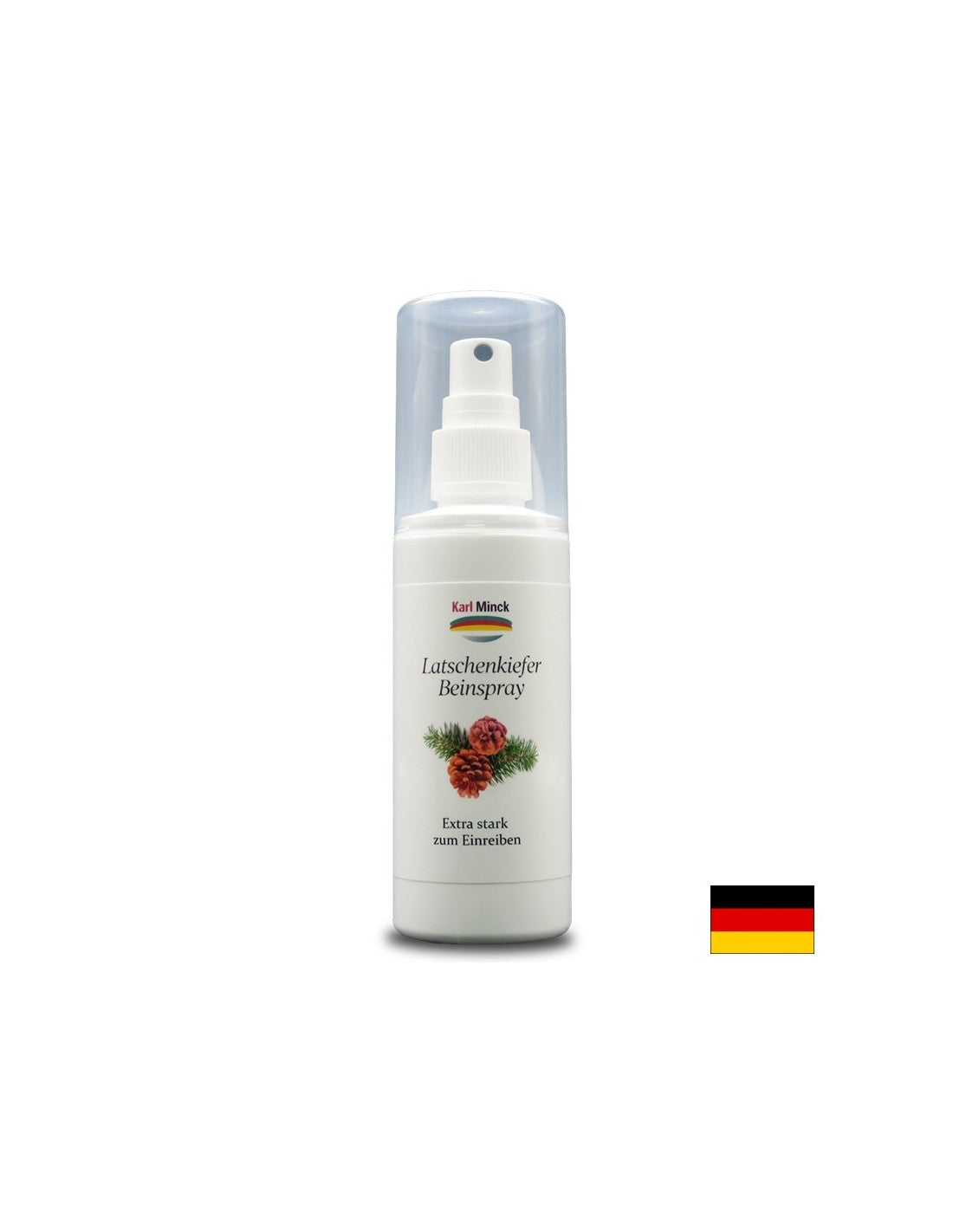 Spray pour les jambes de squat de montagne - Latschenkiefer Beinspray, 100 ml <tc>Karl Minck</tc>