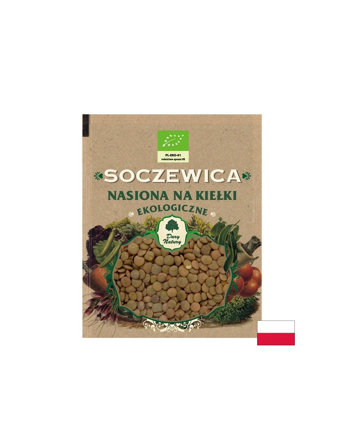 Lentilles - graines à germer Bio, 50 g <tc>Dary Natury</tc>