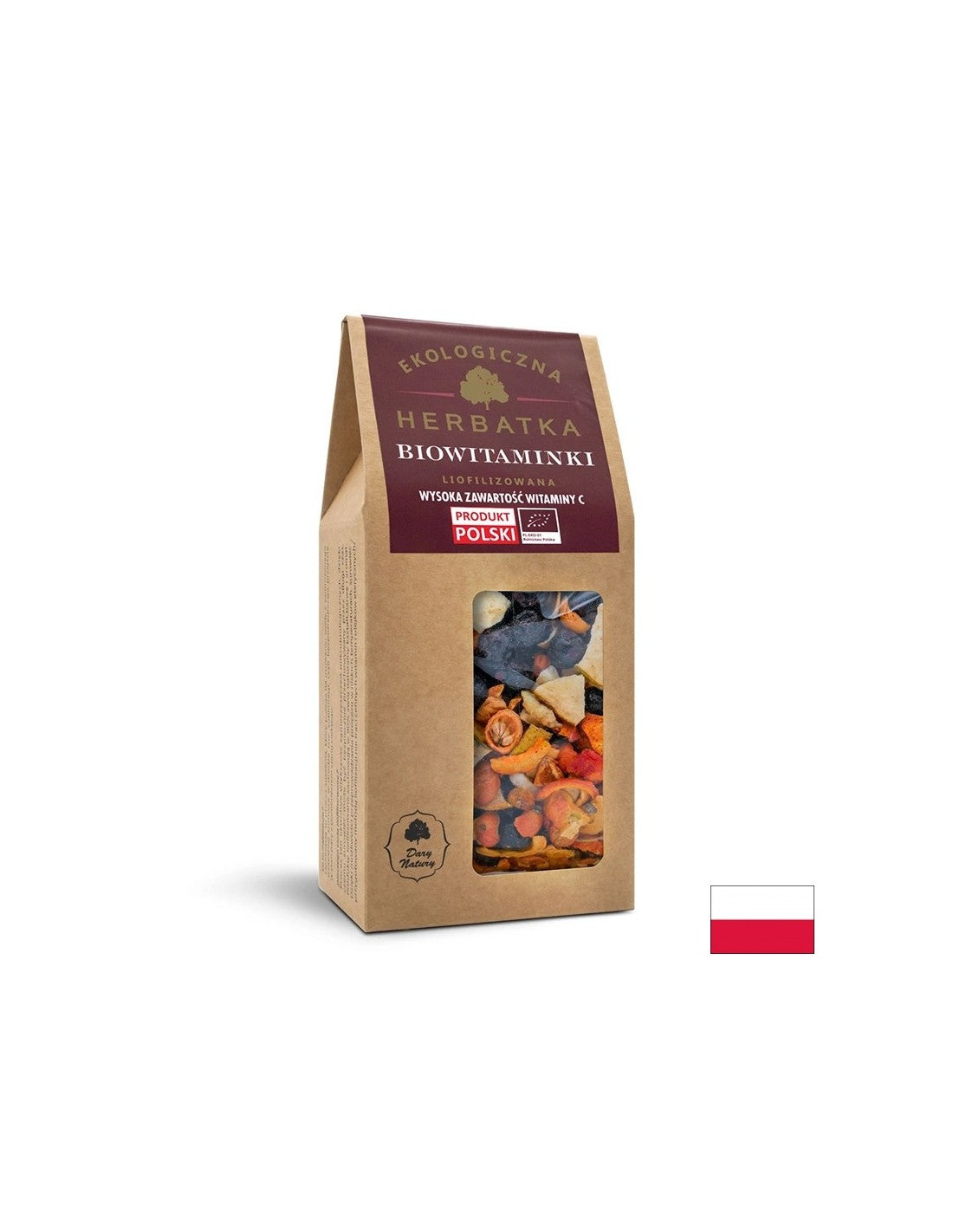 Tisane lyophilisée aux fruits et herbes Bio, 80 g <tc>Dary Natury</tc>