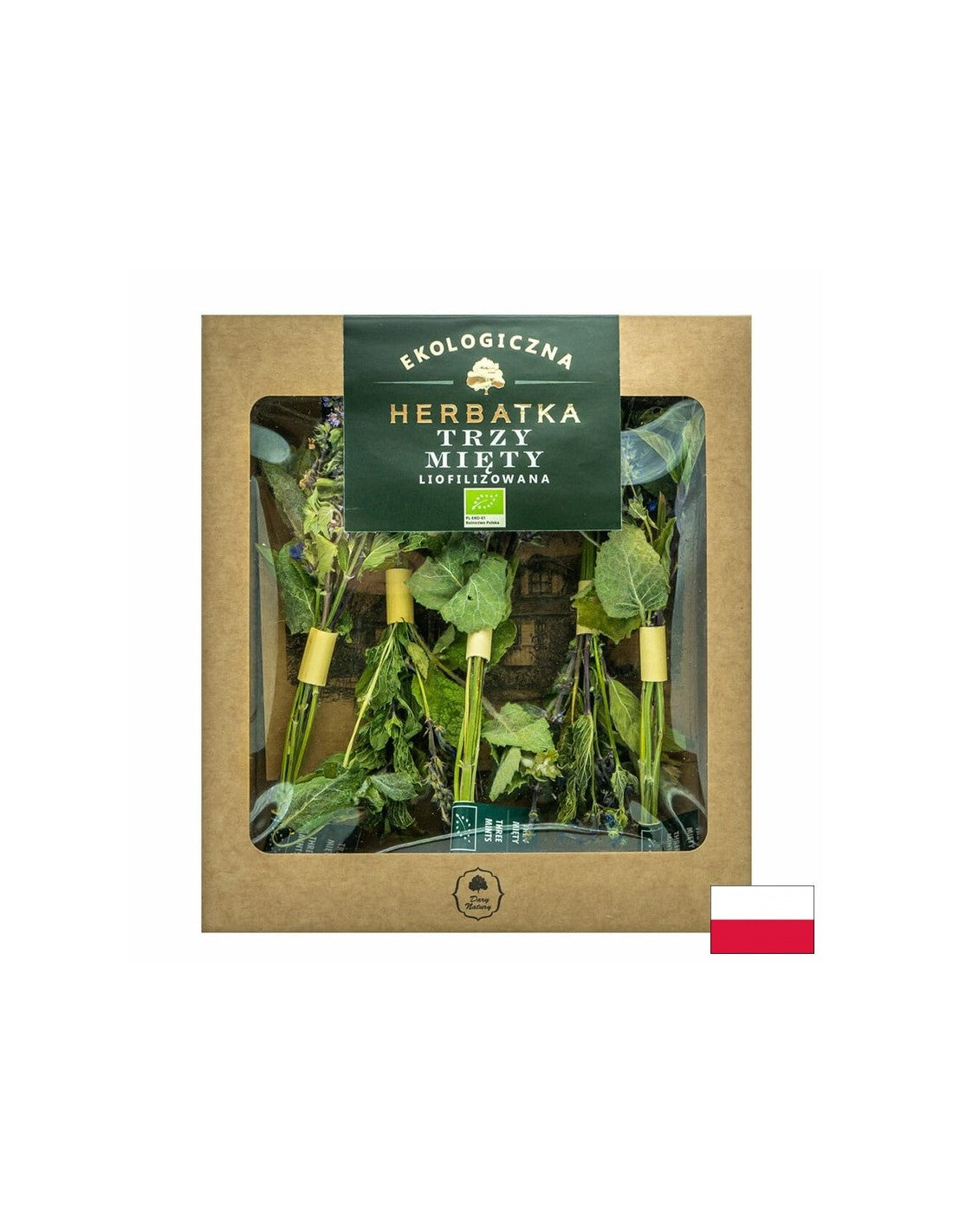 Tisane lyophilisée aux trois types de menthe Bio, 5 bâtonnets x 1,5 g <tc>Dary Natury</tc>