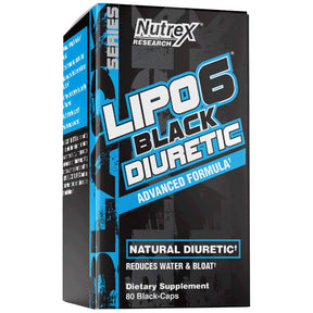 Lipo 6 Black / Diuretic - 80 capsules - Nutra Best Europe