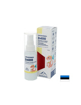 Vitamine D3 400 UI liposomale avec absorption élevée - Immunité forte et os et dents sains chez les enfants, pulvérisation buccale 30 ml, 200 doses