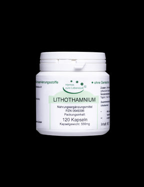 Lithothamnium - Lithothamnium (red algae), 120 capsules - Nutra Best Europe