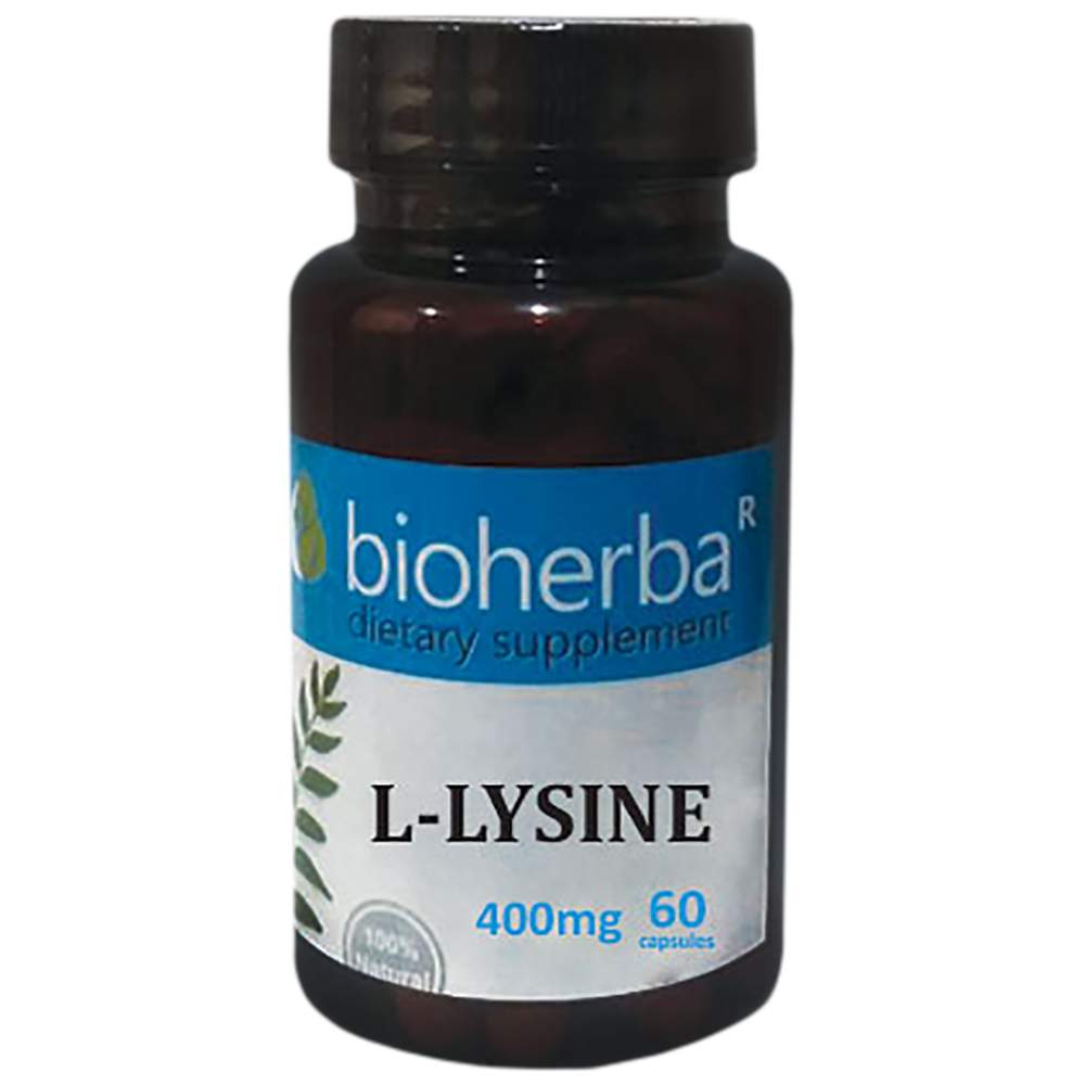 L-lysine 400 mg - 60 capsules