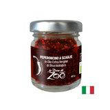 Flocons de piment au piment dans l'huile d'olive (extra vierge), biologique, 40 g