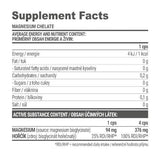 Chélate de magnésium - 120 capsules