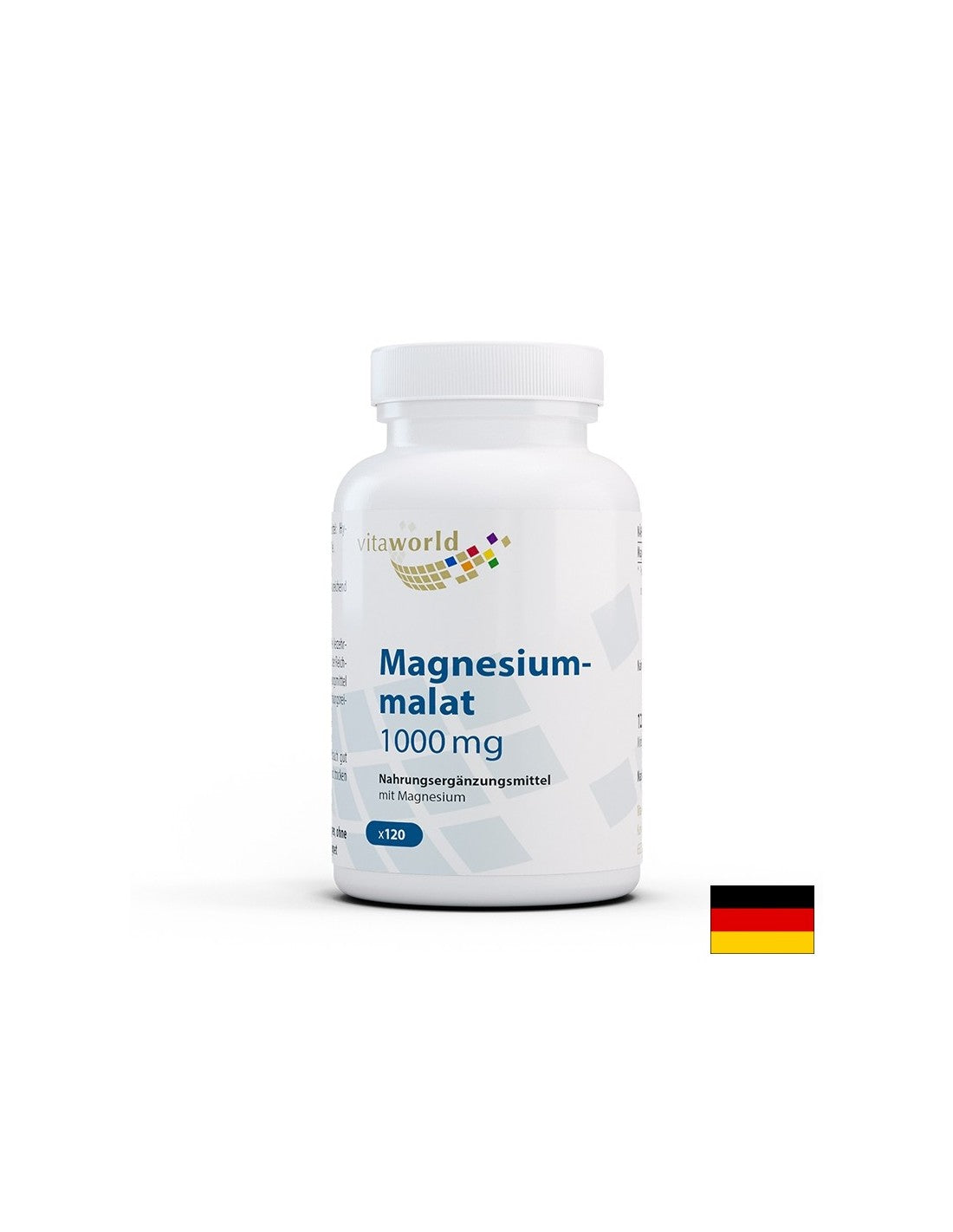 Magnésium (malate) - Fonction musculaire et cardiaque, 120 capsules