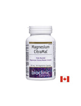 Magnésium CitraMal™/ Magnésium (citrate et malate) 150 mg x 90 capsules <tc>Natural Factors</tc>