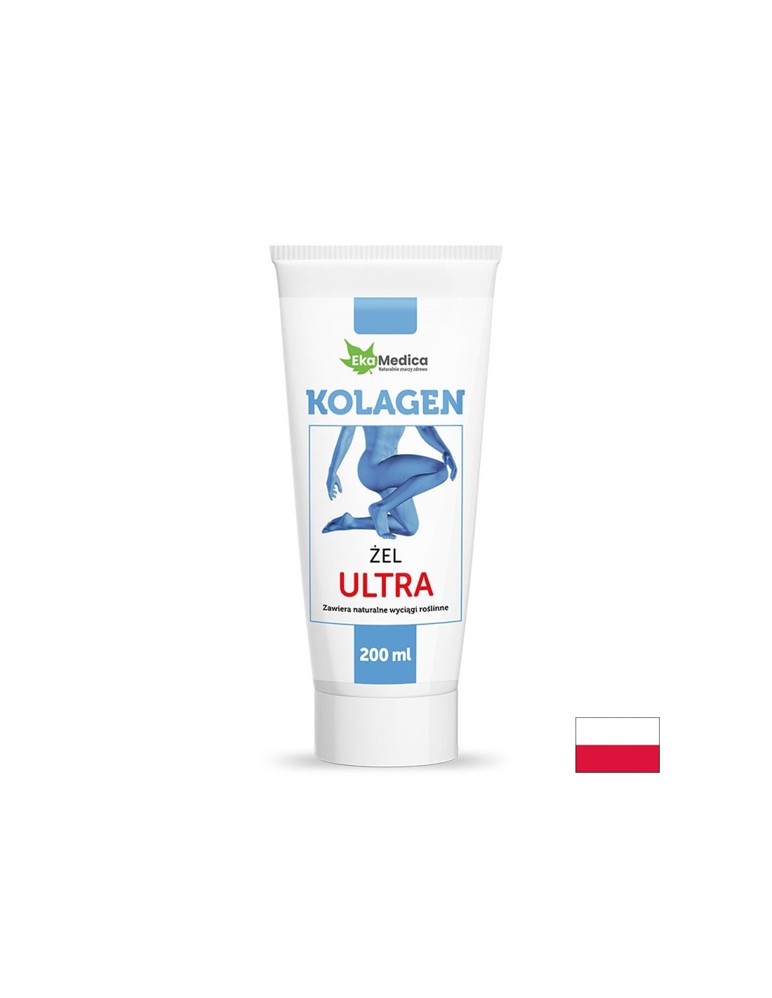 Gel de massage avec collagène, 200 ml ekamedica