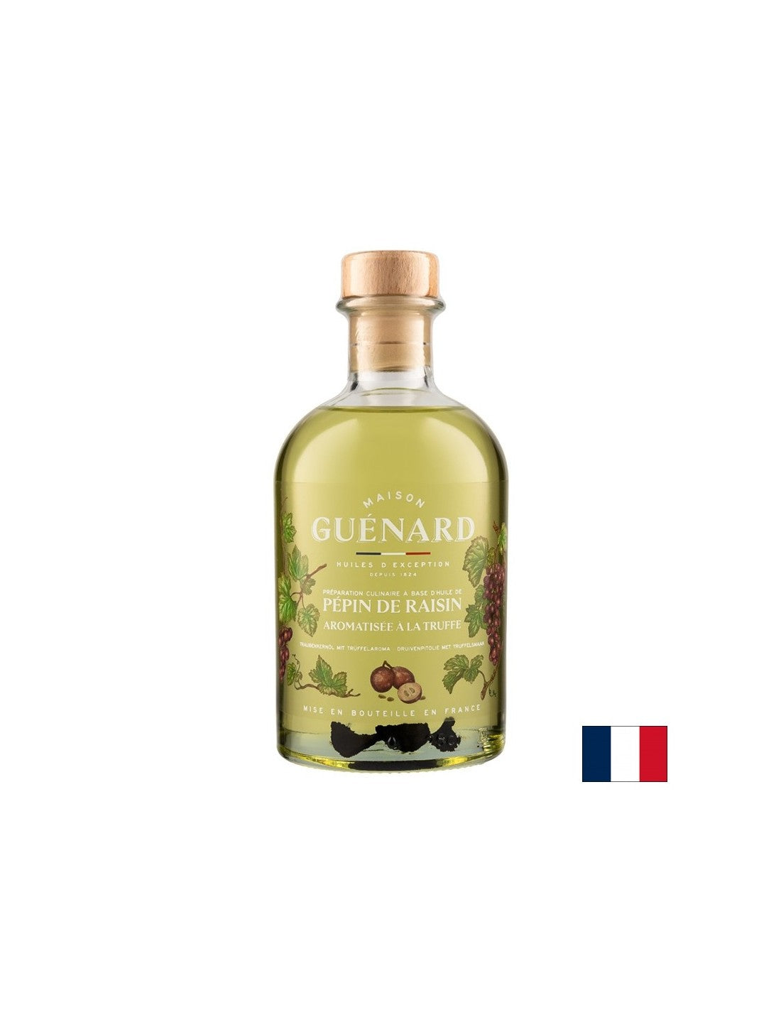 Huile de graines de raisin avec saveur de truffe, 240 ml