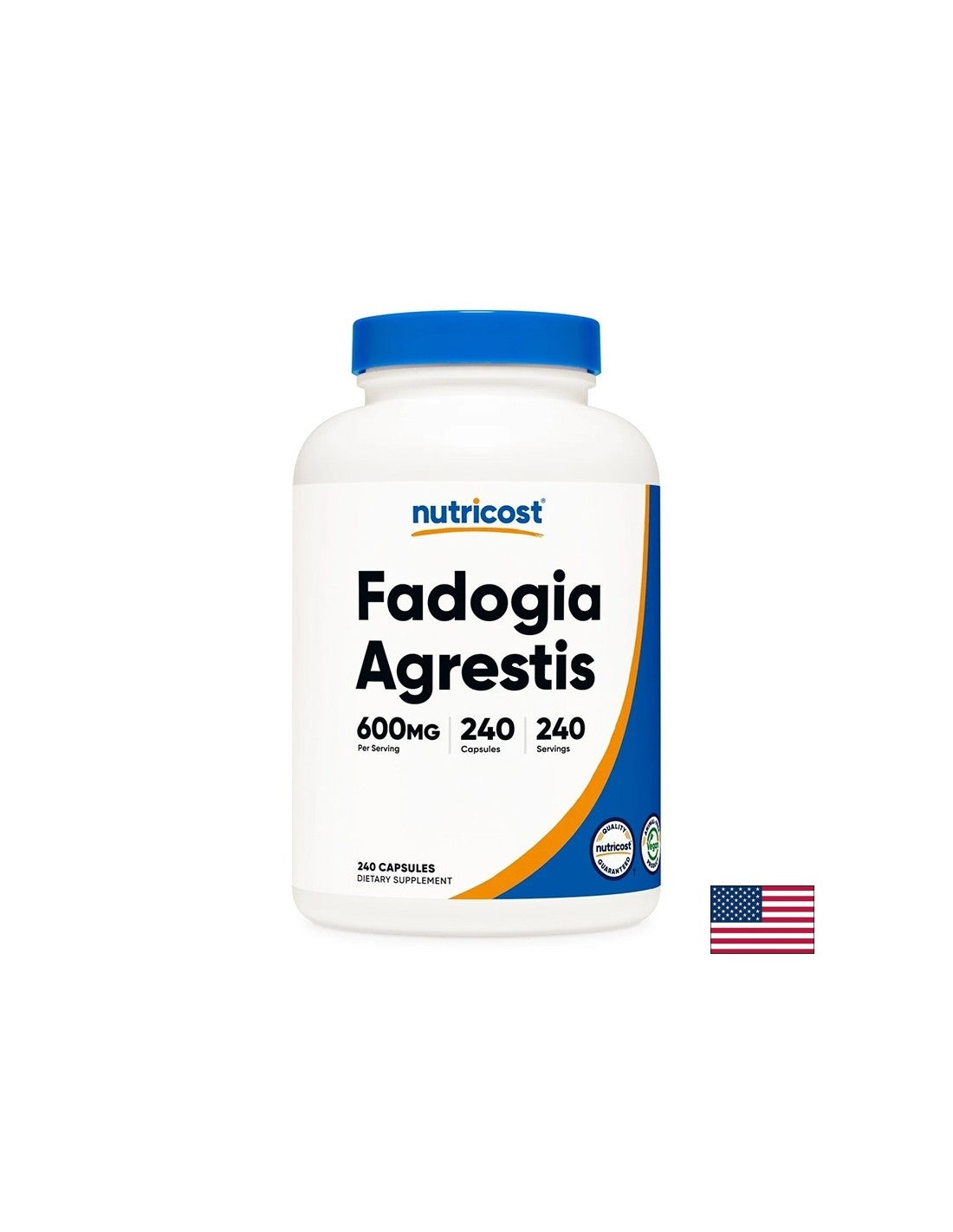 Puissance masculine - Fadogia agrestis, 600 mg x 240 capsules