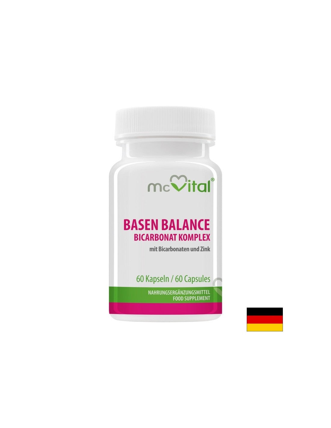 McVital® Basen Balance - Complexe de bicarbonate, 60 capsules <tc>Vitabay</tc>