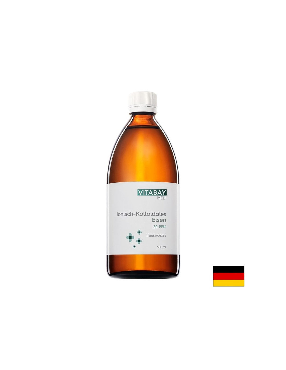 MED kolloidales Eisen - Fer colloïdal 50 PPM, 500 ml <tc>Vitabay</tc>