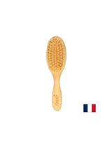 Brosse en bois doux pour les cheveux minces à moyens épais, 1 pc.