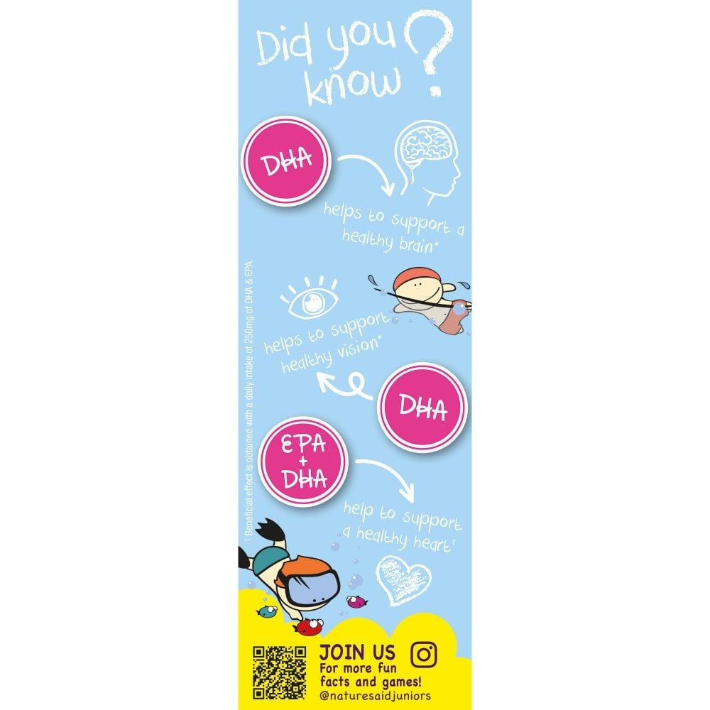 Omega 3 gouttes pour les enfants (enfants oméga-3 mini gouttes) 50 ml naturesaid