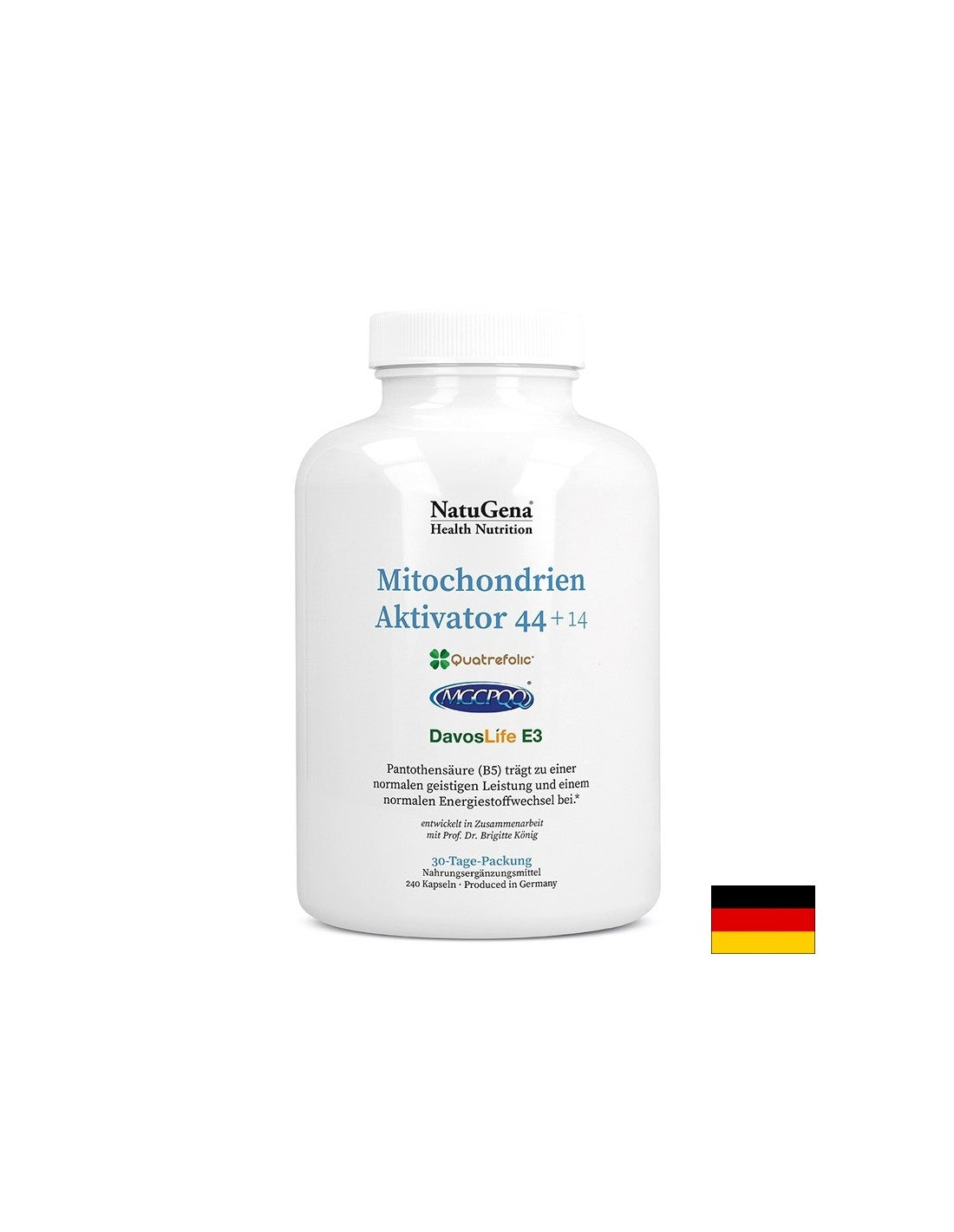 Activateur mitochondrial 44 + 14, 240 capsules