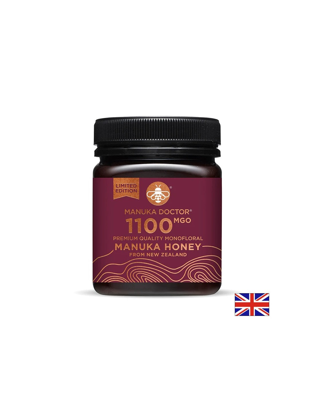 Miel de manuka monofloral 1100 MGO - <tc>Manuka Doctor</tc>, 250 g