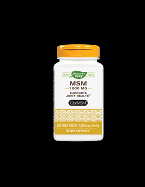 MSM 1000 mg - 200 Tablets - Nutra Best Europe