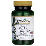 Multi-glandulaires bruts pour hommes 450 mg 60 capsules
