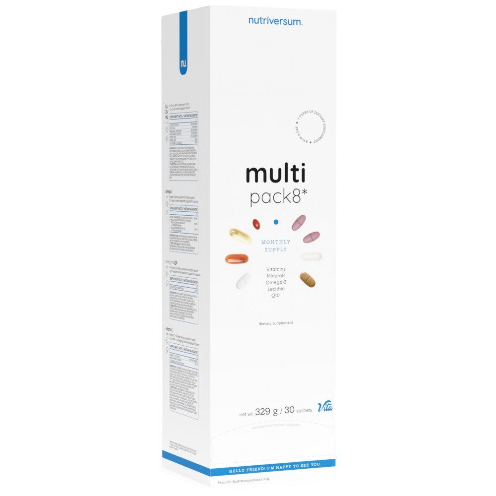 Multi Pack 8 | Formule de santé tout-en-un - 30 paquets
