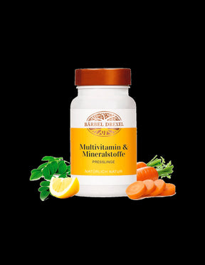 Multivitamin & Mineralstoffe/ Multivitamins and minerals, 120 tablets Bärbel Drexel - Nutra Best Europe