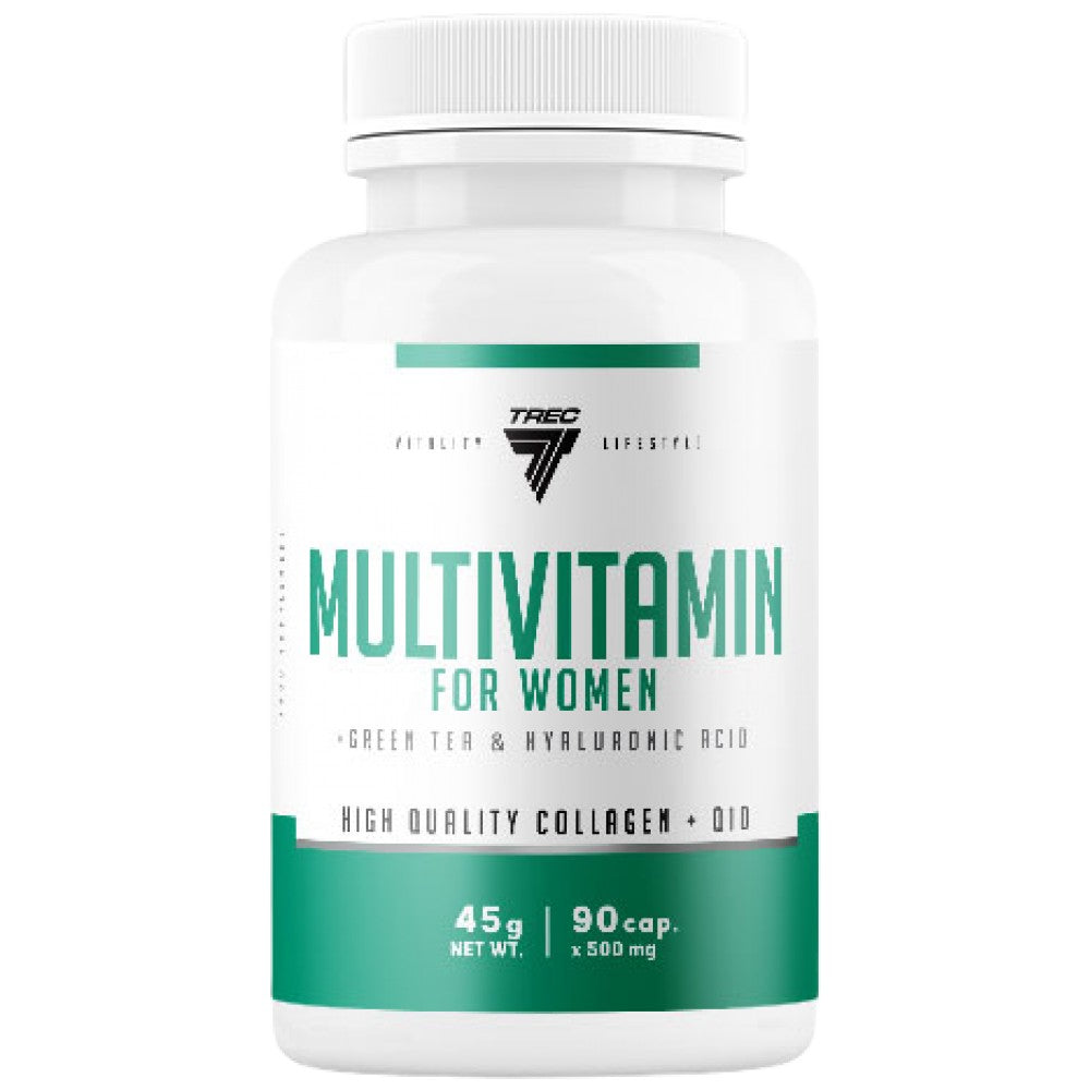 Multivitamine pour les femmes | avec CoQ10 et acide hyaluronique - 90 capsules