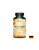 Multivitamines et minéraux (formule végétalienne), 120 capsules