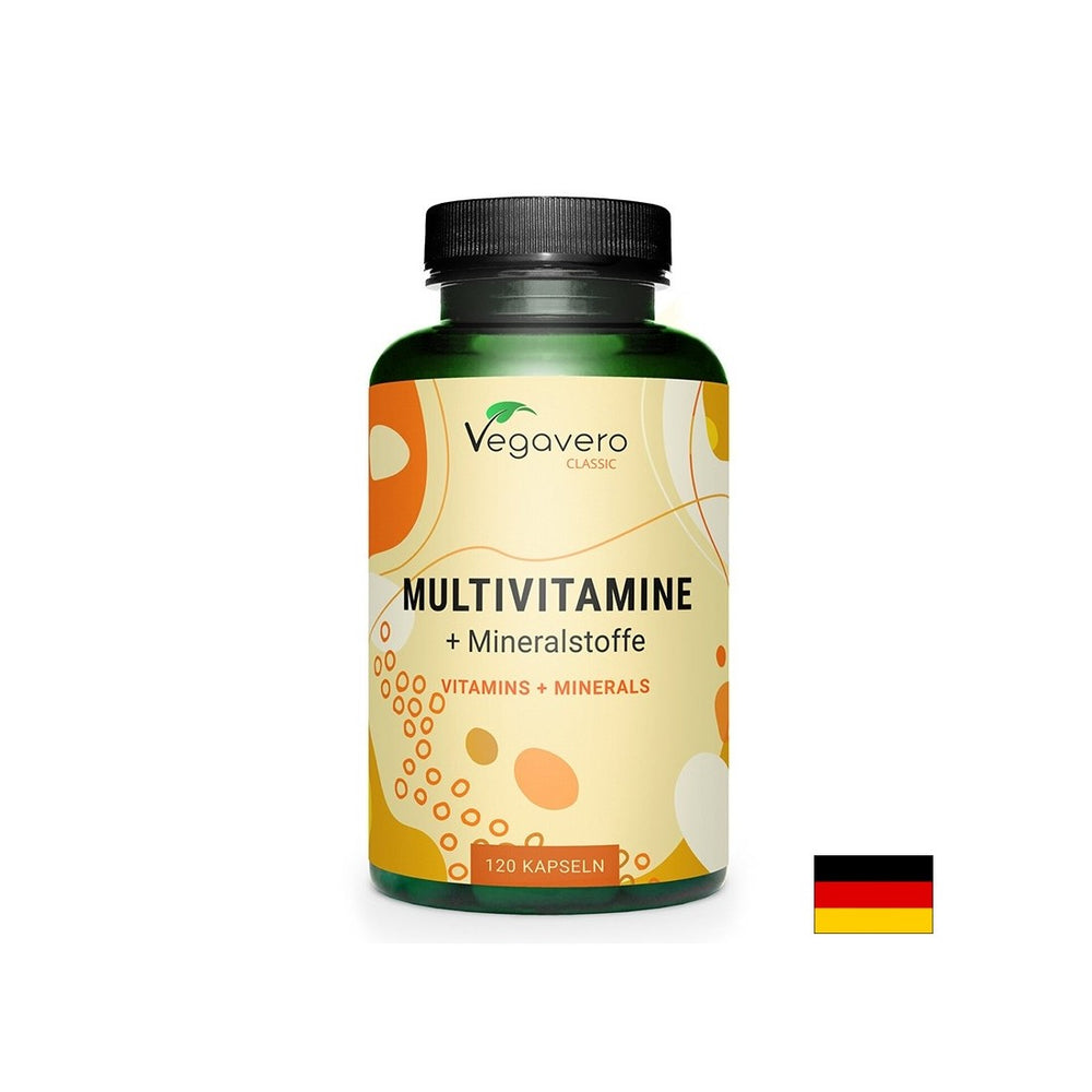 Multivitamines et minéraux (formule végétalienne), 120 capsules