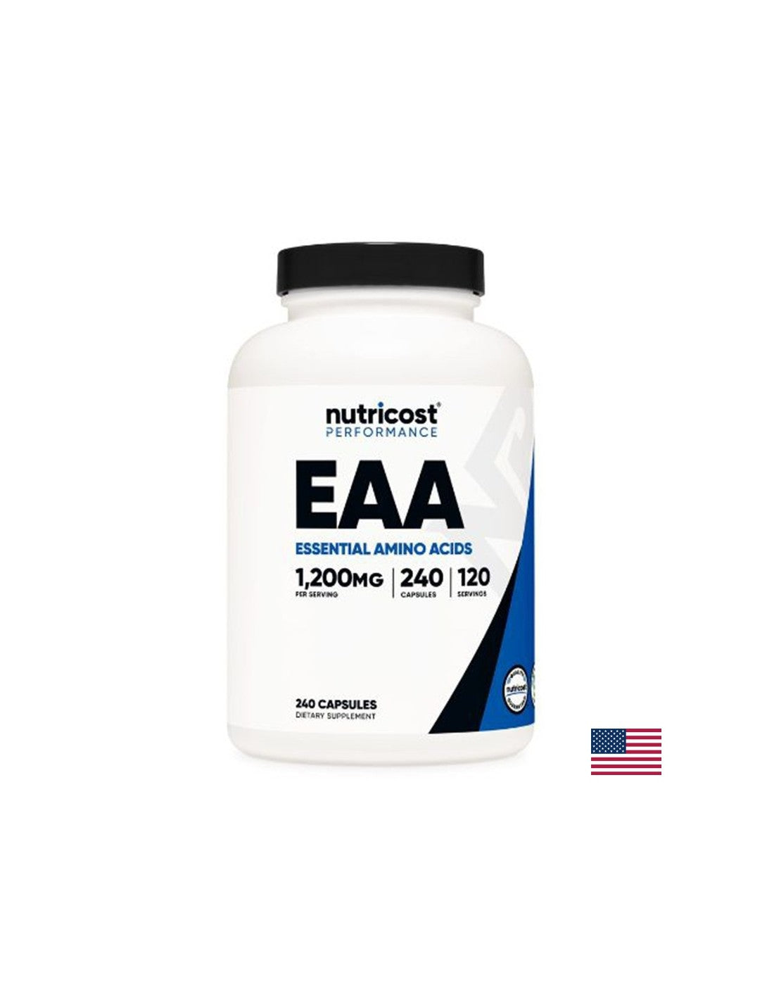 Masse musculaire - acides aminés essentiels - EAA, 240 capsules