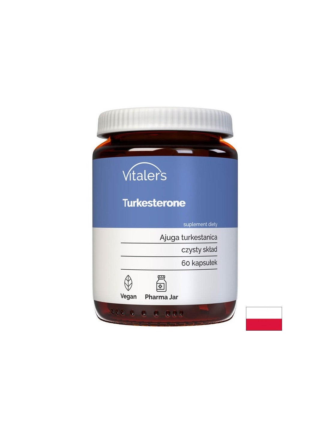 Masse musculaire - Turkesterone (Turkesterone), 60 capsules