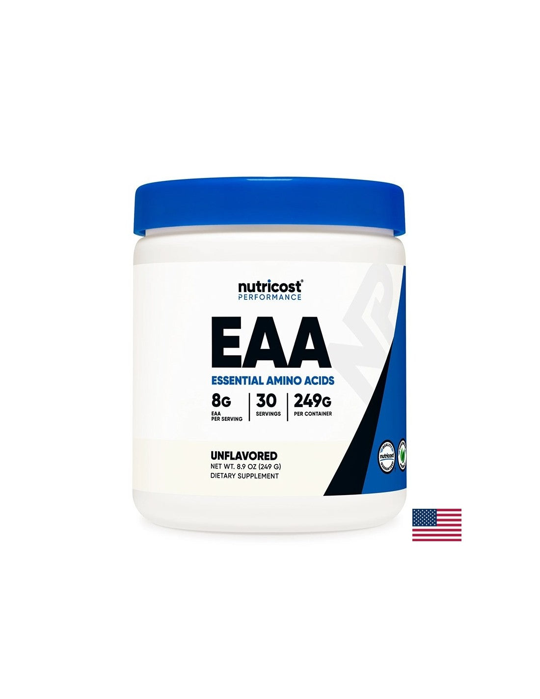 Force musculaire et récupération - Acides aminés essentiels EAA, 249 g de poudre, 30 doses